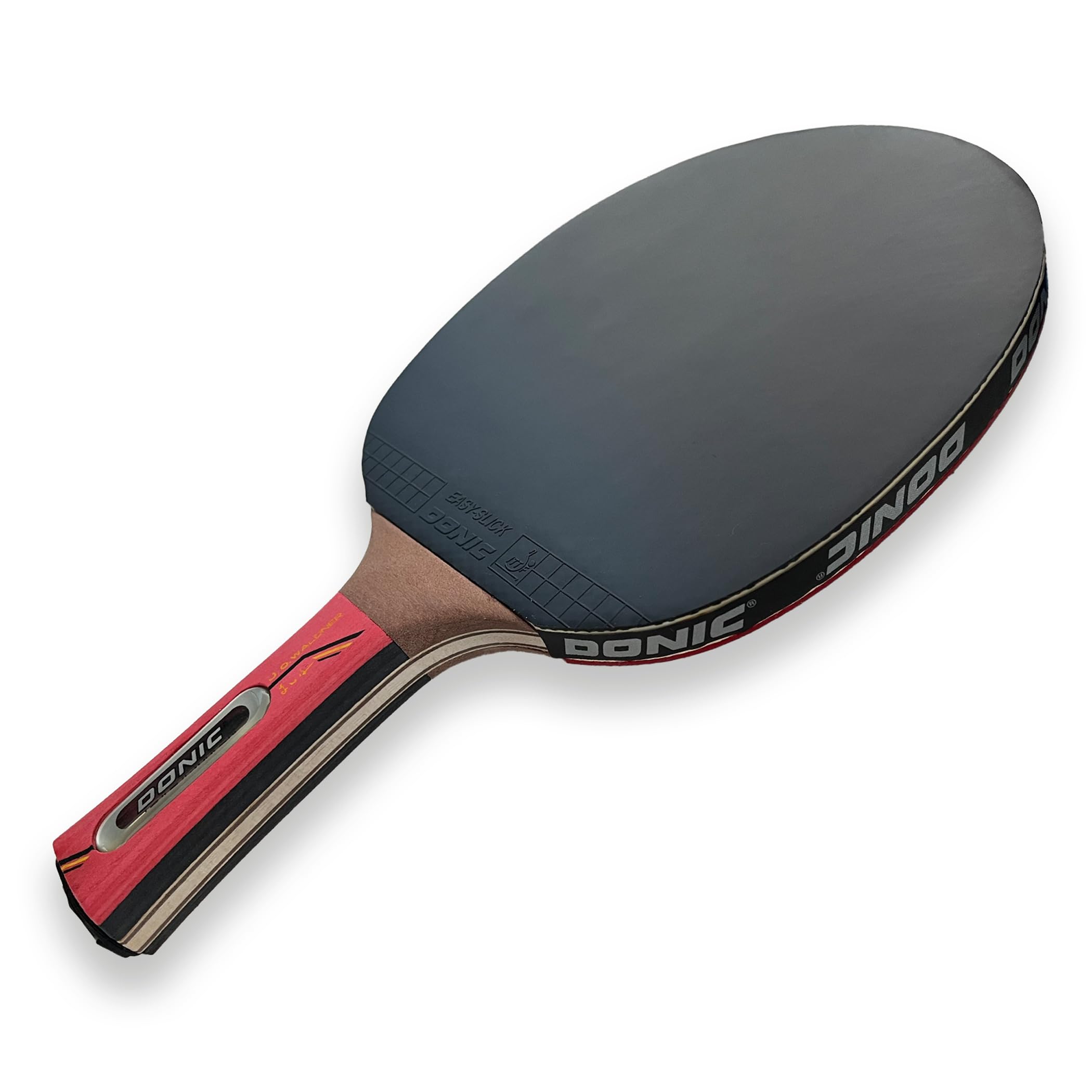 Donic-Schildkr?t Waldner 1000 Table Tennis Bat, ABP Handle, Sponge 2.1 mm, Easy-Slick Pad - ITTF, 751801