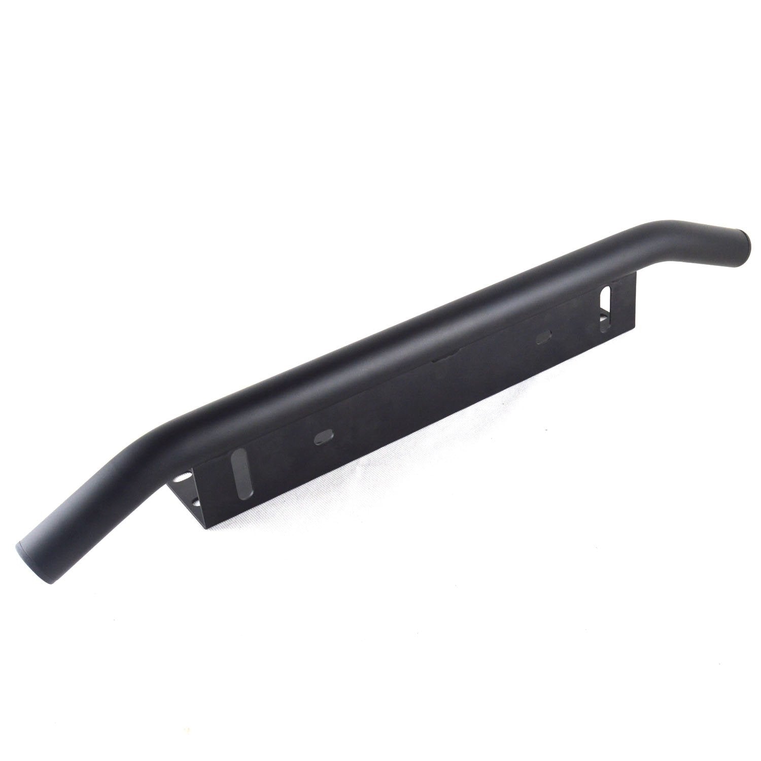 Rigidon Universal License Number Plate Mounting Bracket Holder Front Bull Bar Bumper for LED Driving Light Bar Work Lamp 4X4 Off Road Truck Car Frame Mounting Bracket Black