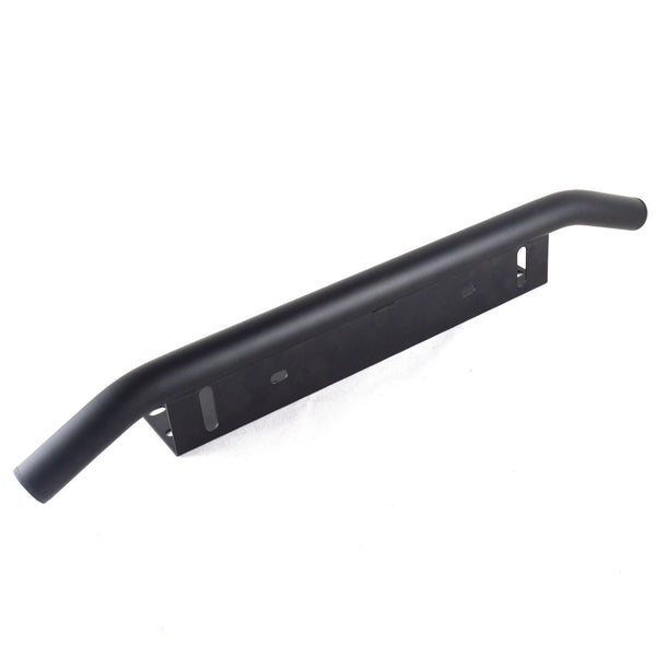 Rigidon Universal License Number Plate Mounting Bracket Holder Front Bull Bar Bumper for LED Driving Light Bar Work Lamp 4X4 Off Road Truck Car Frame Mounting Bracket Black