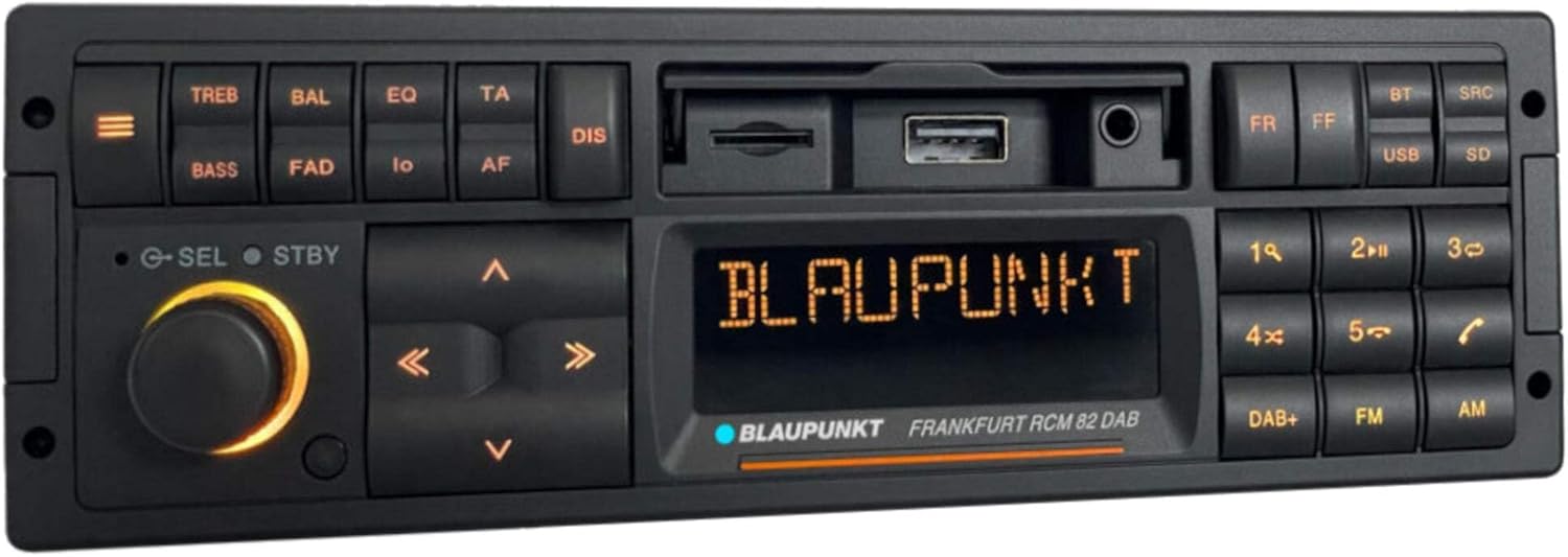 Blaupunkt Frankfurt RCM82 Retro Stereo with DAB+, USB, AUX & Bluetooth