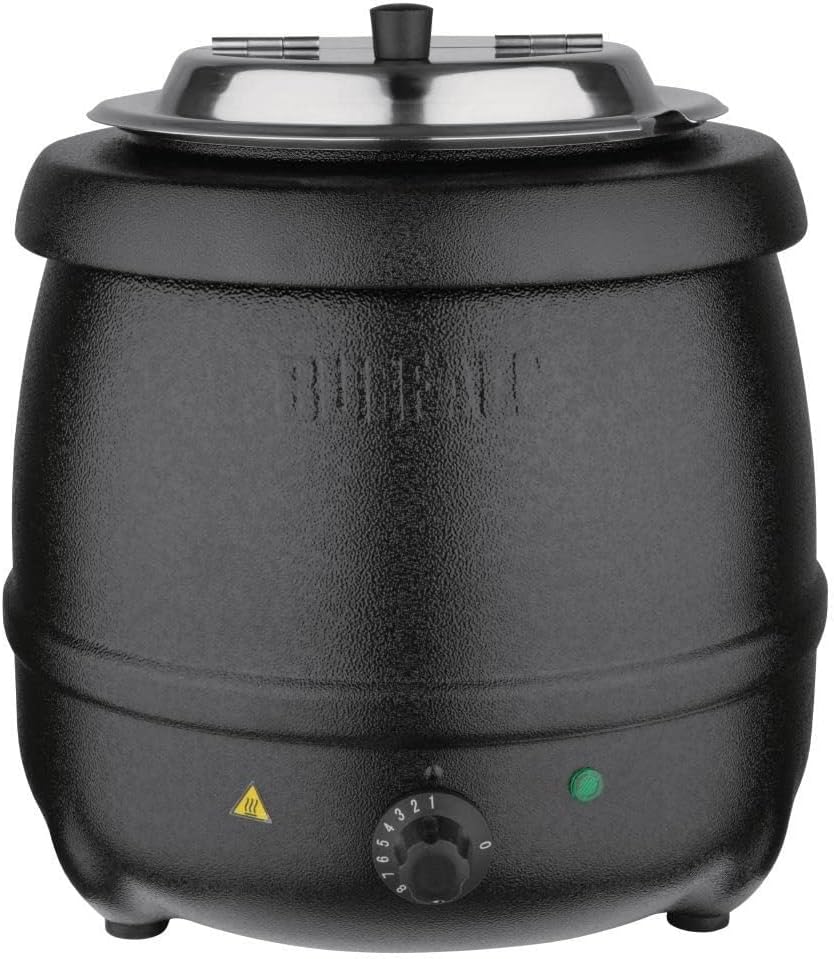 Buffalo Stainless Steel Soup Kettle 10L Commercial Electric Jug 360X345Mm