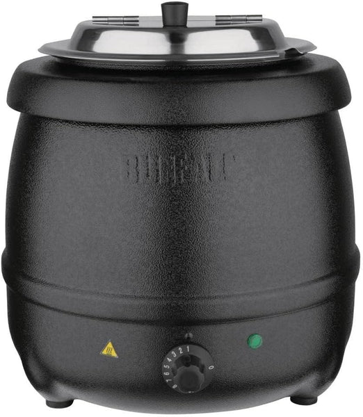 Buffalo Stainless Steel Soup Kettle 10L Commercial Electric Jug 360X345Mm