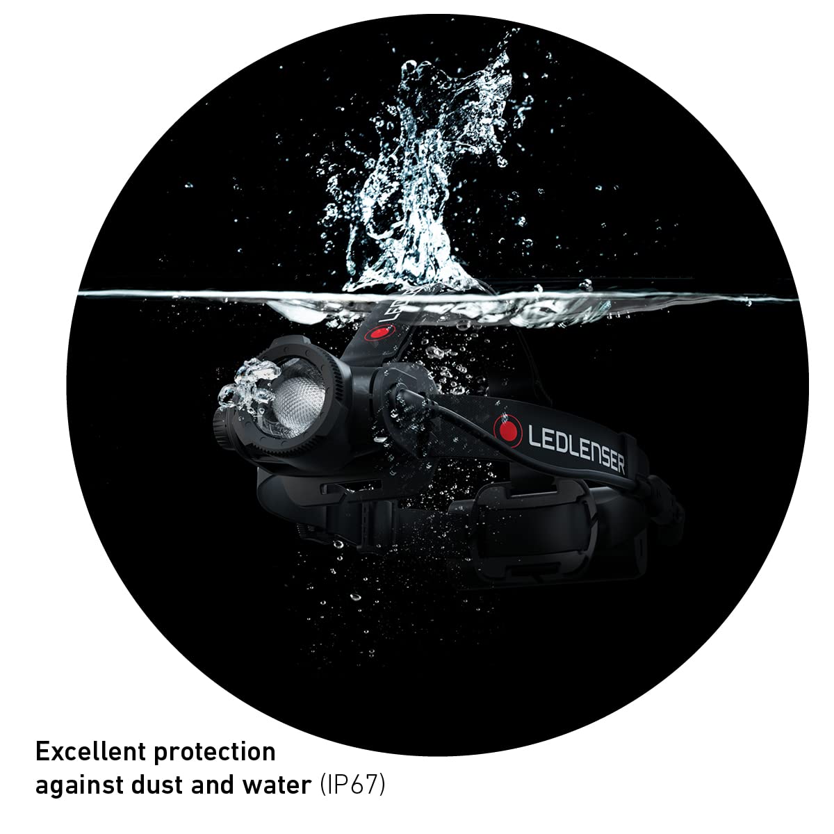 Ledlenser H15R Core - Rechargeable Outdoor LED Head Torch, Super Bright 2500 Lumens Headlamp, 250 Meter Focus, Professional Head Torch Rechargeable, Up to 80 Hours Running Time