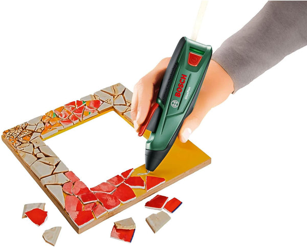 Bosch 06032A2070 Cordless Hot Glue Gun GluePen (Micro USB Charger, 4 x Ultrapower Glue Sticks, 3.6 V Cardboard Box)