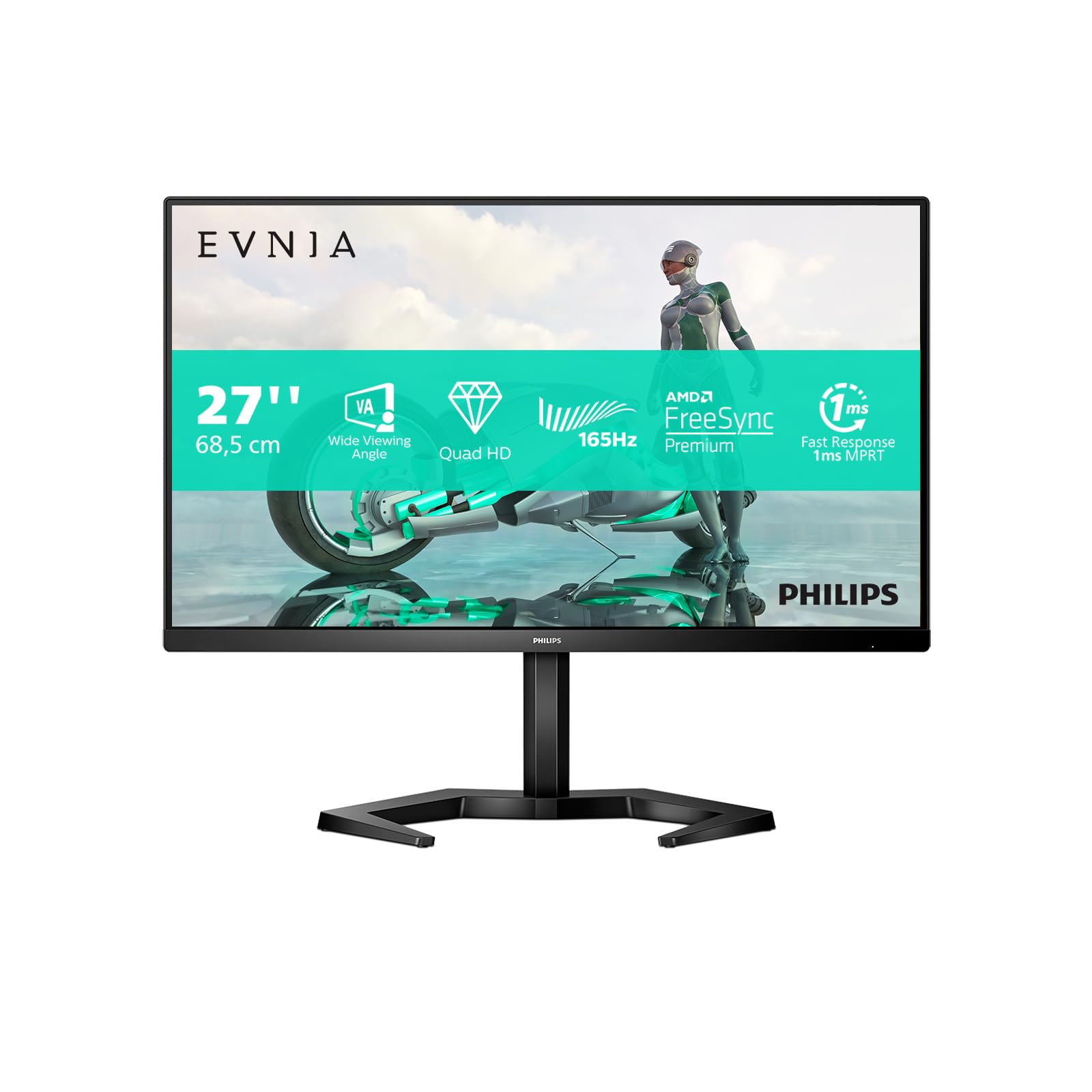 PHILIPS Evnia 32M2N6800M/00 computer monitor 80 cm (31.5") 3840 x 2160 pixels 4K Ultra HD LCD Black