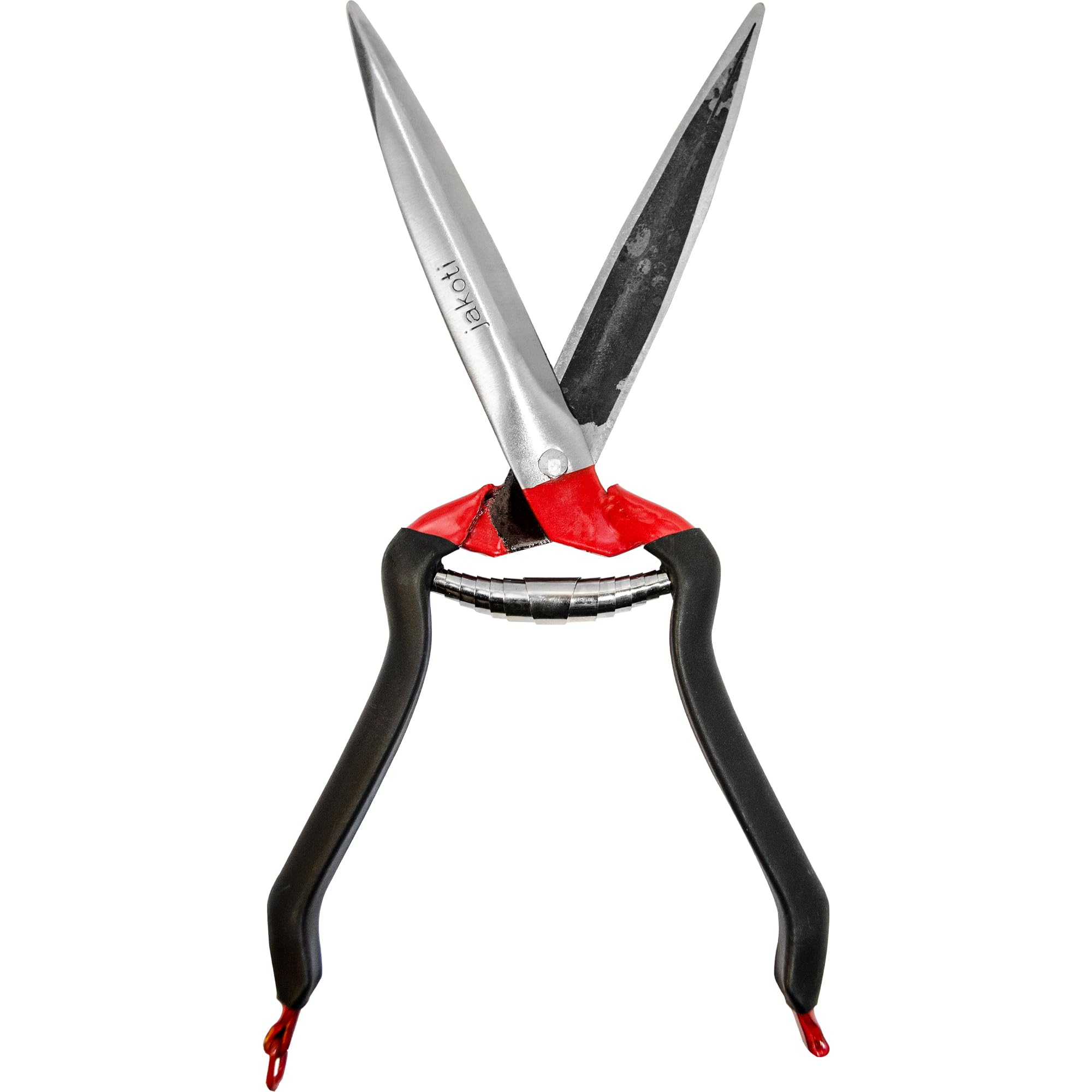 Jakoti Hand Shears (L30cm) One Handed Garden Shears for Grasses, Topiary & Pruning. Ultra Sharp Sheep Shears for Dagging, Shearing & Trimming. 15cm
