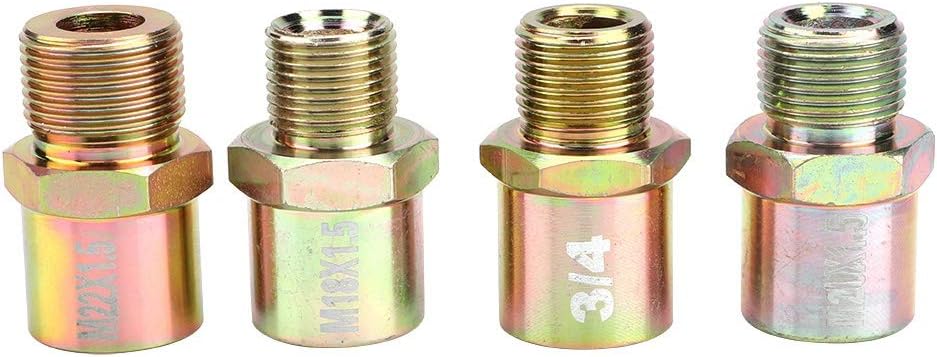 TKSE Oil Filter Sandwich Plate, Silver Aluminum Universal Oil Filter Temperature Cooler Gauge Sandwich Plate Adapter