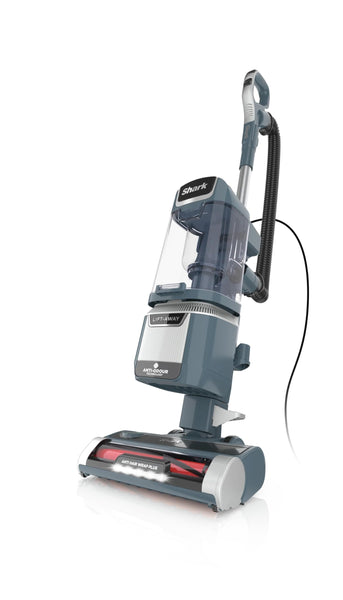 Shark Corded Upright Vacuum Cleaner 1.1L with Anti Hair Wrap Technology, LED Headlights, Lift-Away, Anti-Allergen, 8m Cord, 750W, 2 Attachments, Royal Grey, NZ691UK