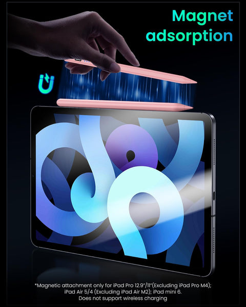 Variglas Pencil for iPad - 2018-2025 15 Minutes Fast Charging, Palm Rejection,Tilt Sensitivity, Stylus Pen Compatible with iPad Pro 11"/12.9"/13", 11/10/9/8/7/6th Gen, Air 3-6, Mini 5/6