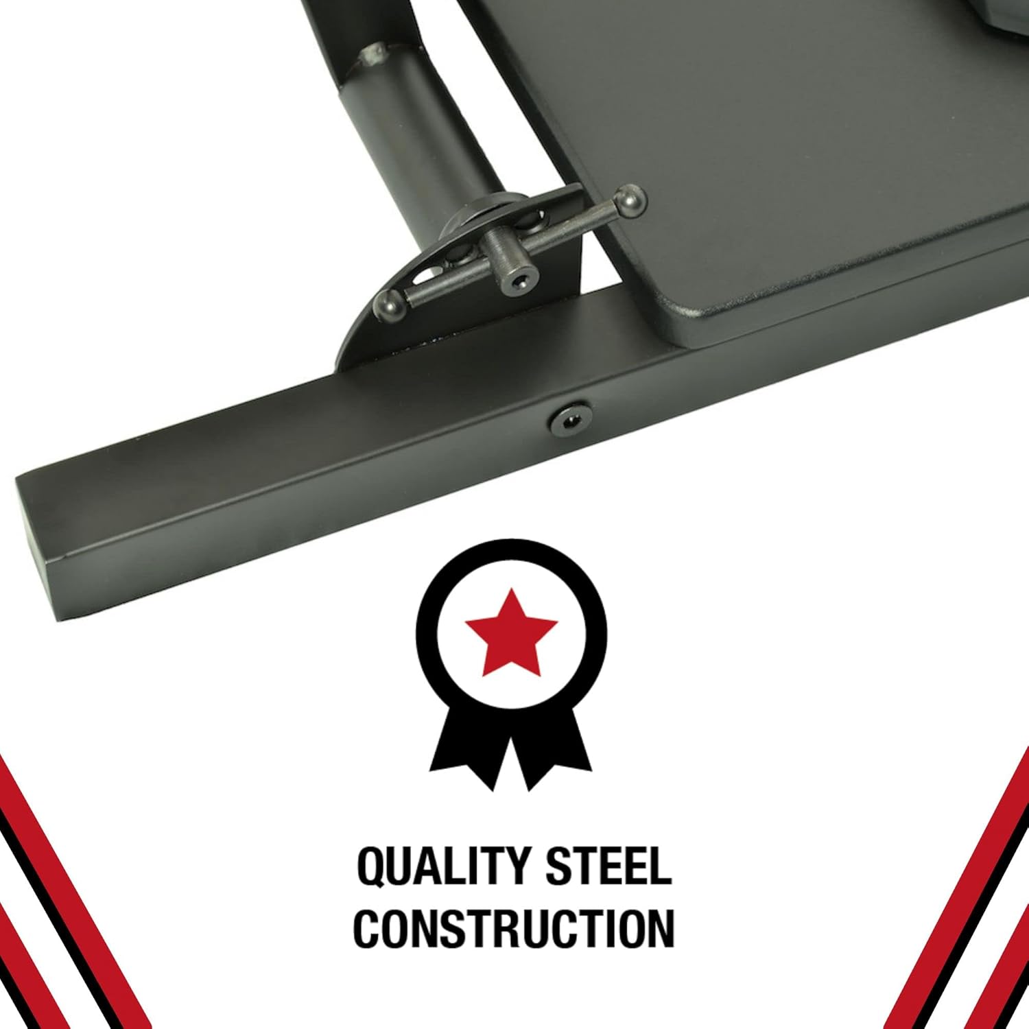 The Ultimate Steering Wheel Stand in Black - suitable for Logitech, Xbox, Madcatz and Thrustmaster