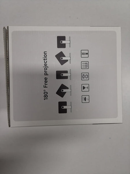 Alwtniet L018 NTV Smart Projector, 1080P Native 400 ANSI Auto Focus Auto Keystone Mini Portable Projector with Play store, ChatGPT Voice Remote Android 13 Home Video Proyector