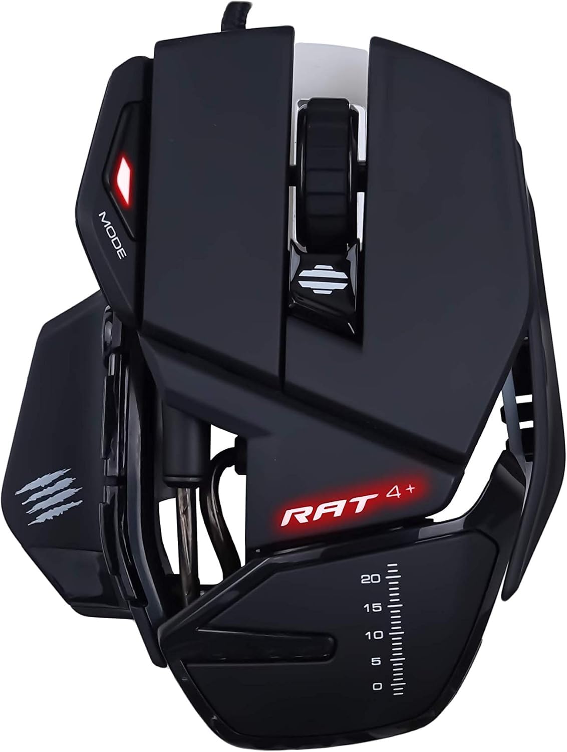 MAD CATZ R.A.T. 8+ Gaming Mouse (USB/Black/16000dpi/11 Buttons) - MR05DCINBL000-0