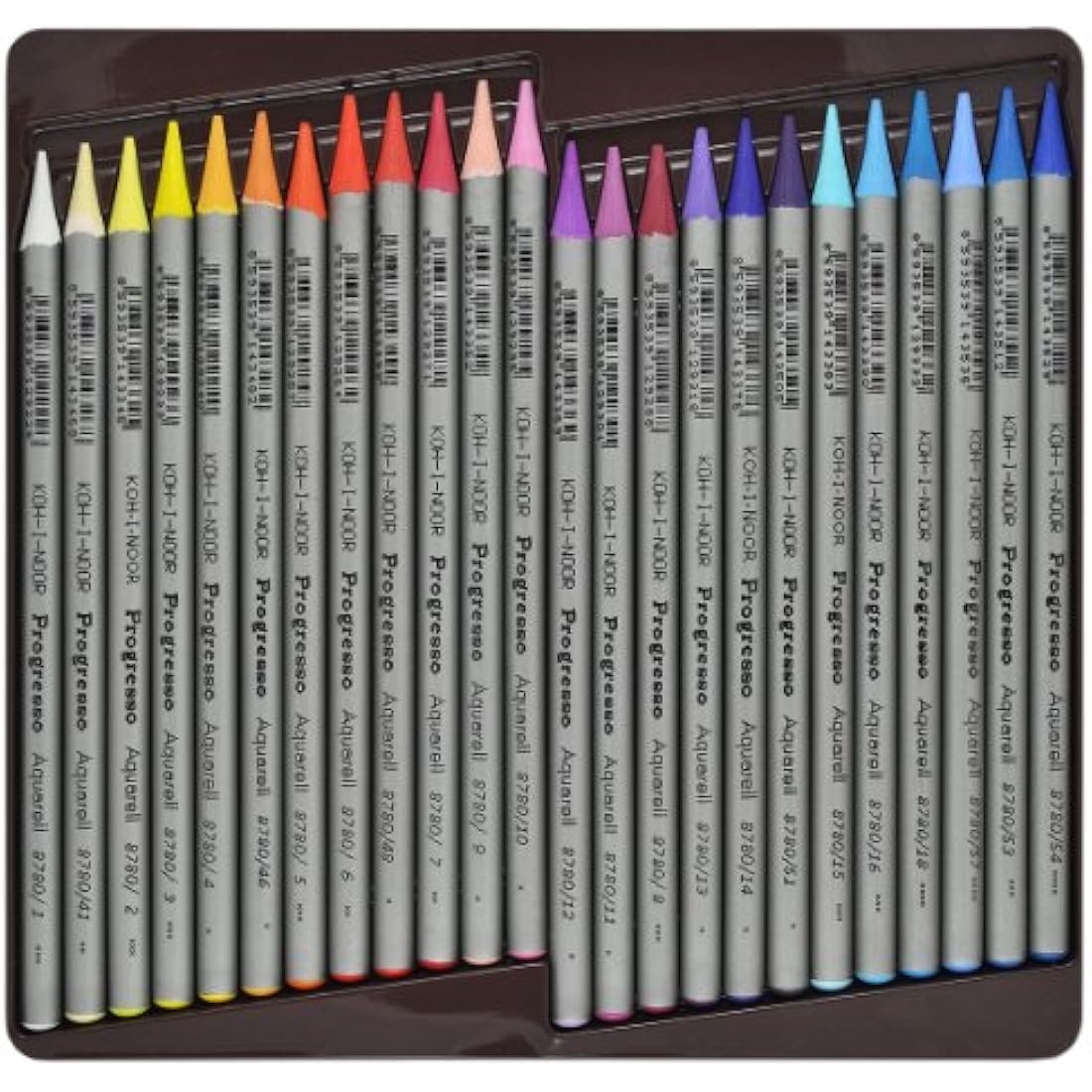KOH-I-NOOR Progresso Woodless Aquarell Coloured Pencils (Set of 48)