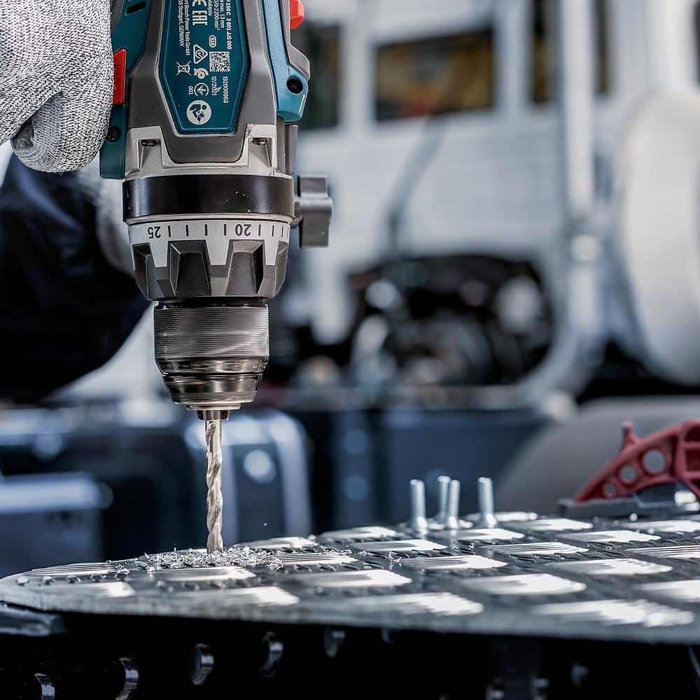 Bosch 5x PRO Metal HSS-G Twist Drill Bit Standard Length (for Non-ferrous metals, Steel, Ø 11,50 mm, Professional Accessory Rotary Drill/Drivers)