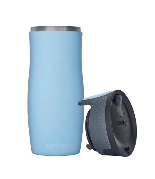 Contigo West Loop Autoseal Travel Mug, Stainless Steel Thermal Mug, Vacuum Flask, Leakproof Tumbler, Coffee Mug with BPA Easy-Clean Lid