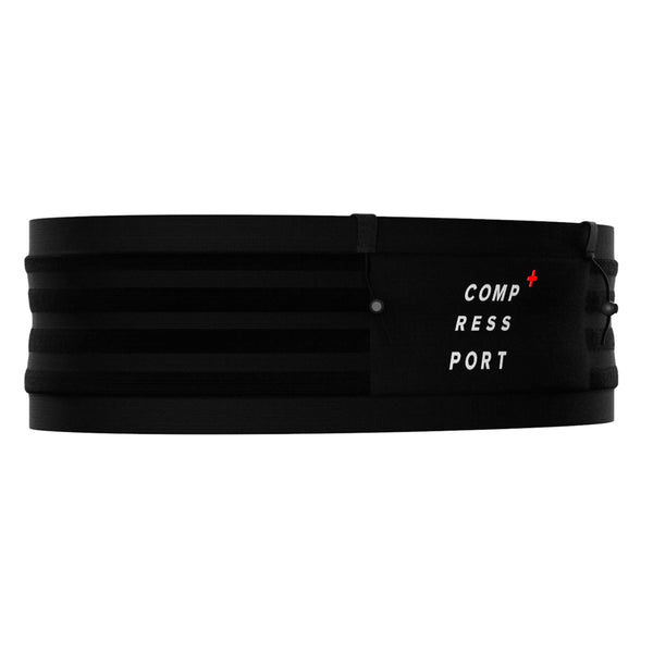 COMPRESSPORT - Free Belt & Pro - Running | Climbing | Cycling Belt - Ergonomic - Ultralight - No Swinging - Large Compartment - Ajustable
