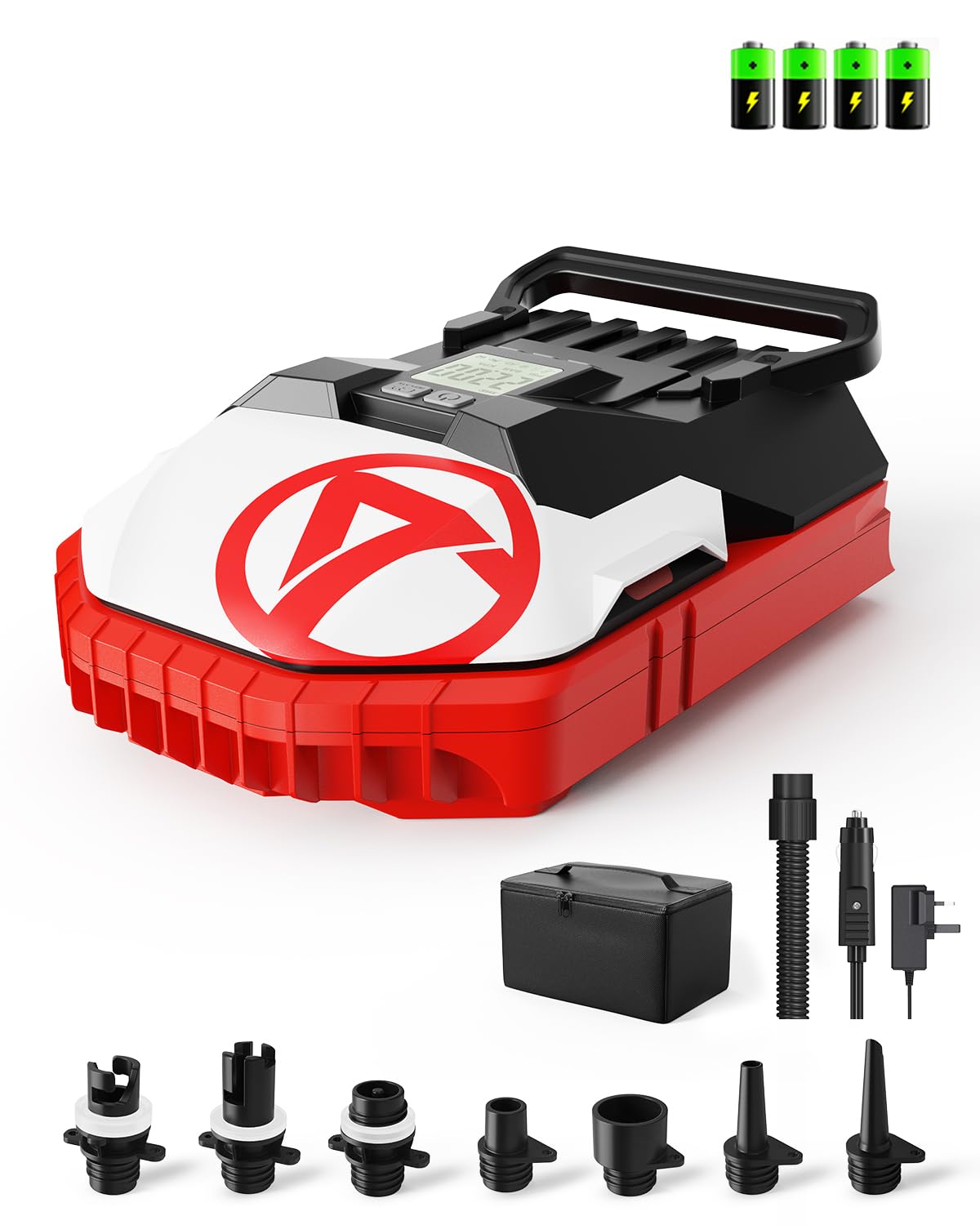 Gicle Rechargeable Sup Pump,22Psi Sup Electric Pump Battery Powered 36W Type C Inflator And Deflator 12v Dc For Paddle Board,Boat,Water Sports