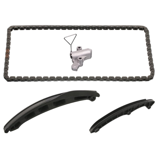 febi bilstein 40672 Timing Chain Kit for camshaft, with sliding rails and chain tensioner, pack of one