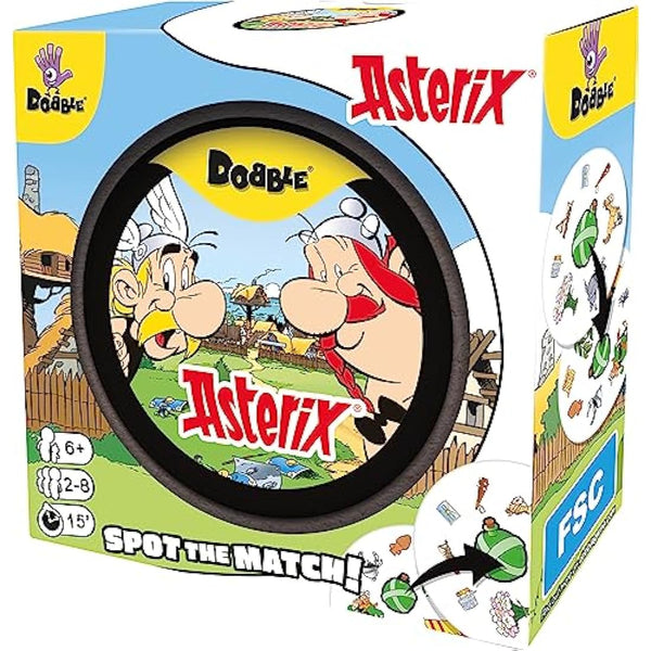 Asmodee | Dobble Asterix | Kids Card Game | Ages 6+ | 2-8 Players | 15 Minutes Playing Time