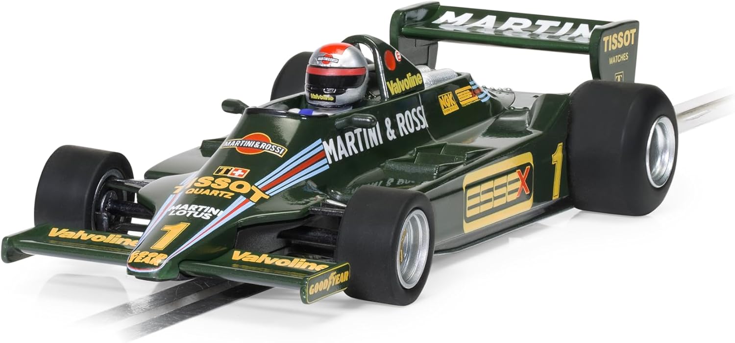 Scalextric C4423 Lotus Age 3+ 79 - USA GP West 1979 - Mario Andretti Cars - Formula 1, Black,green