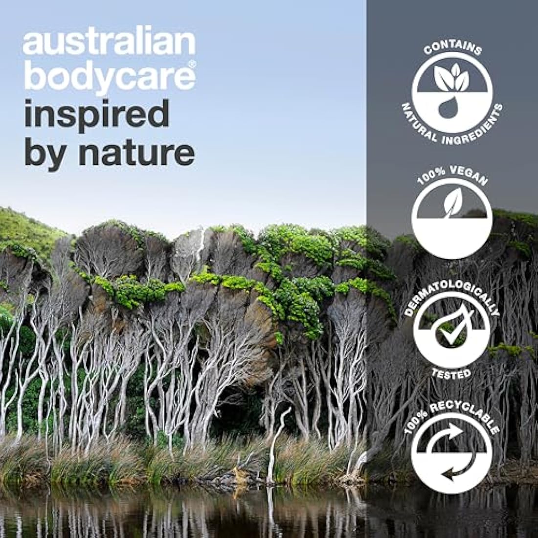 3 products for spots, acne and blackheads on the back and bottom from Australian Bodycare |Tea Tree Oil specially suited to prevent skin problems on your back and bottom