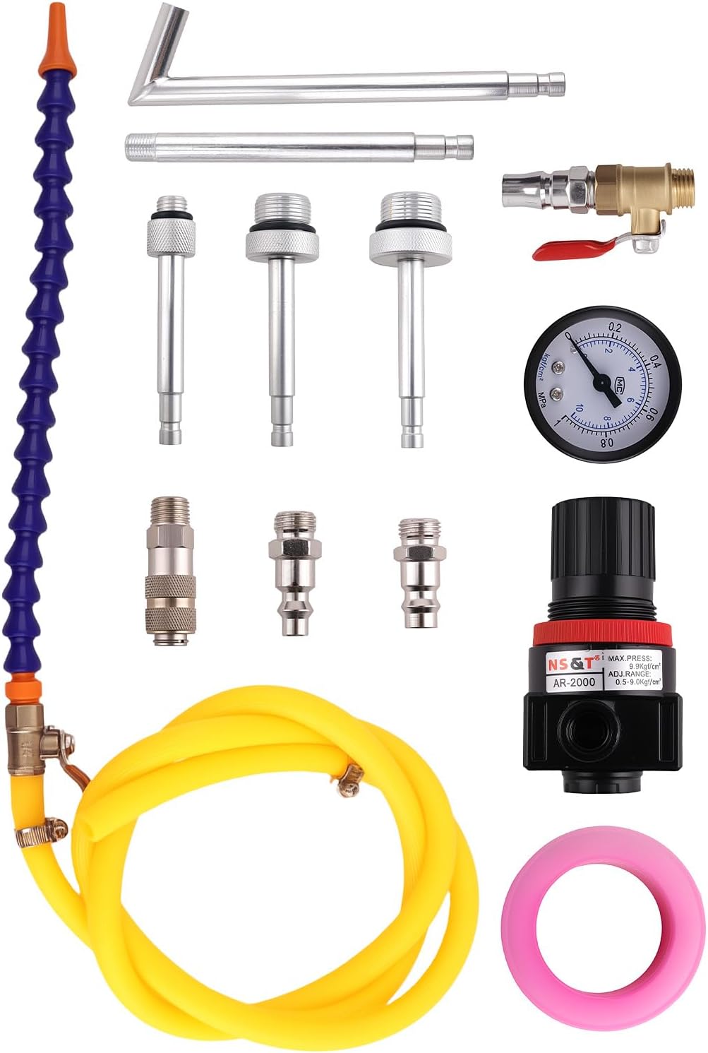 maXpeedingrods ATF Gearbox Oil Fluid Filling System Tool Kit for VW Audi 09G 01J CVT Benz 722.9 Transmission with Adapters