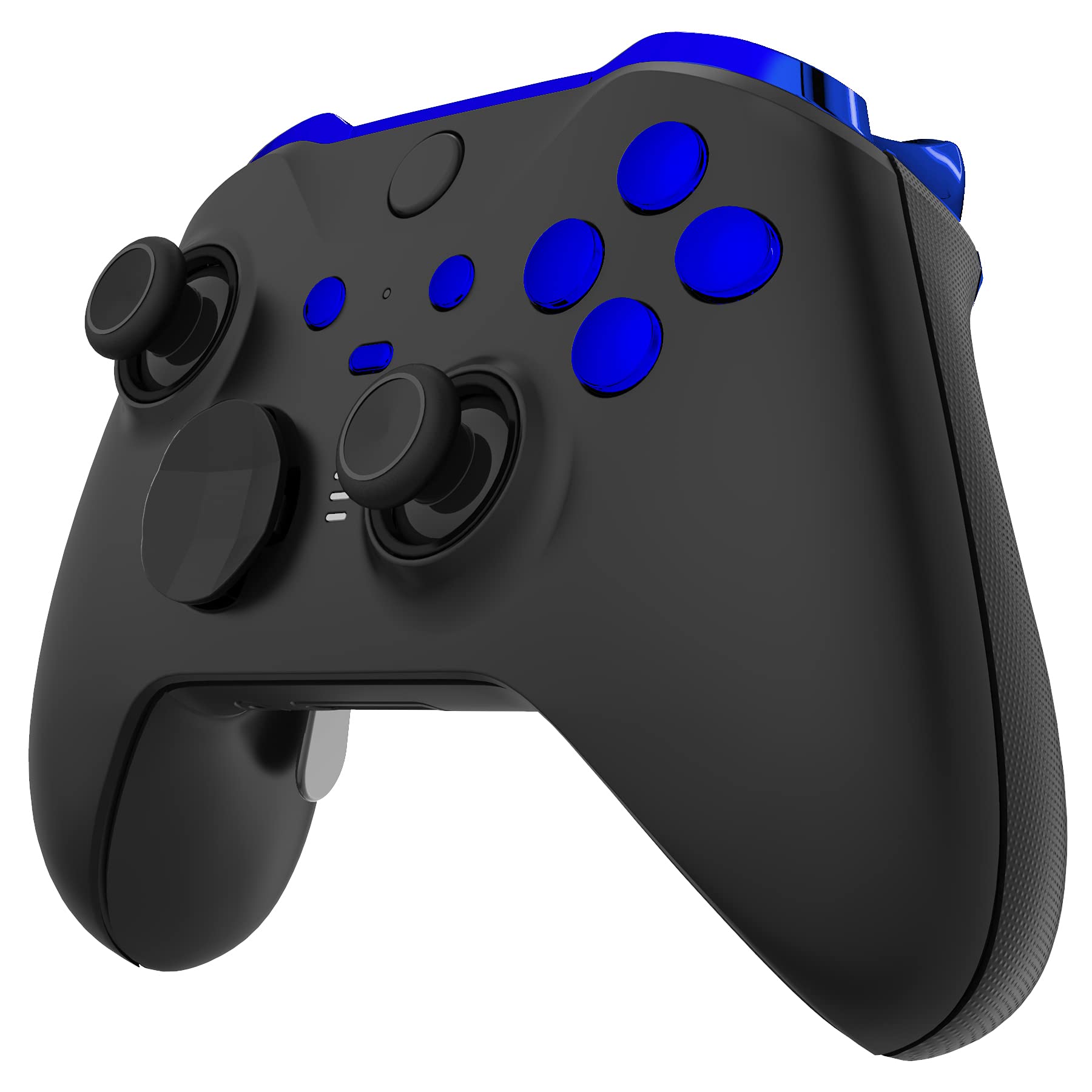 eXtremeRate Chameleon Purple Blue Buttons for Xbox One Elite Series 2 Controller, LB RB LT RT Bumpers Triggers ABXY Start Back Sync Profile Switch Keys for Xbox Elite Series 2 Core Controller