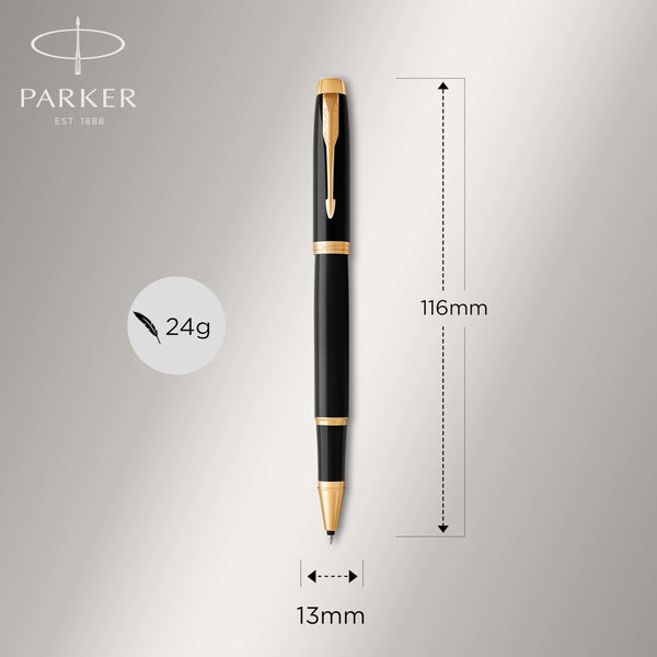 Parker IM Ballpoint Pen | Dark Espresso with Medium Point Blue Ink Refill | Gift Box