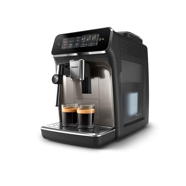 Philips 2200 Series Fully Automatic Espresso Machine - 2 Coffees, Touch Display, Classic Milk Frother, Ceramic Grinder, Matte Black (EP2220/10)