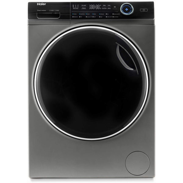 Haier I-Pro Series 7 Plus HWD100-BD14979NU1 Freestanding Washer Dryer, Max. cotton filling capacity 10 kg, 1400 RPM, Direct Motion Motor, Anti-Bacterial Treatment, White, 60x62x85 cm