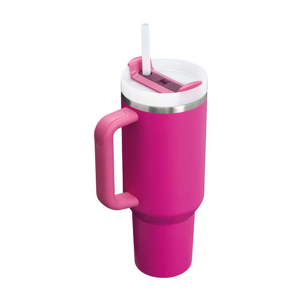 STANLEY Quencher H2.0 Flowstate Tumbler 1.2L - Cold for 11 Hours - Iced for 48 Hours - Metal Water Bottle with Straw, Handle and Lid - Dishwasher Safe - Travel Mug for Cold Drinks