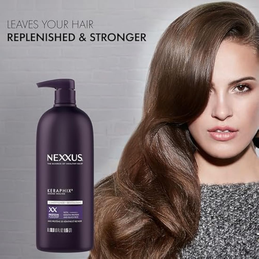 Nexxus Keraphix Conditioner, for Damaged Hair, 33.8 Ounce