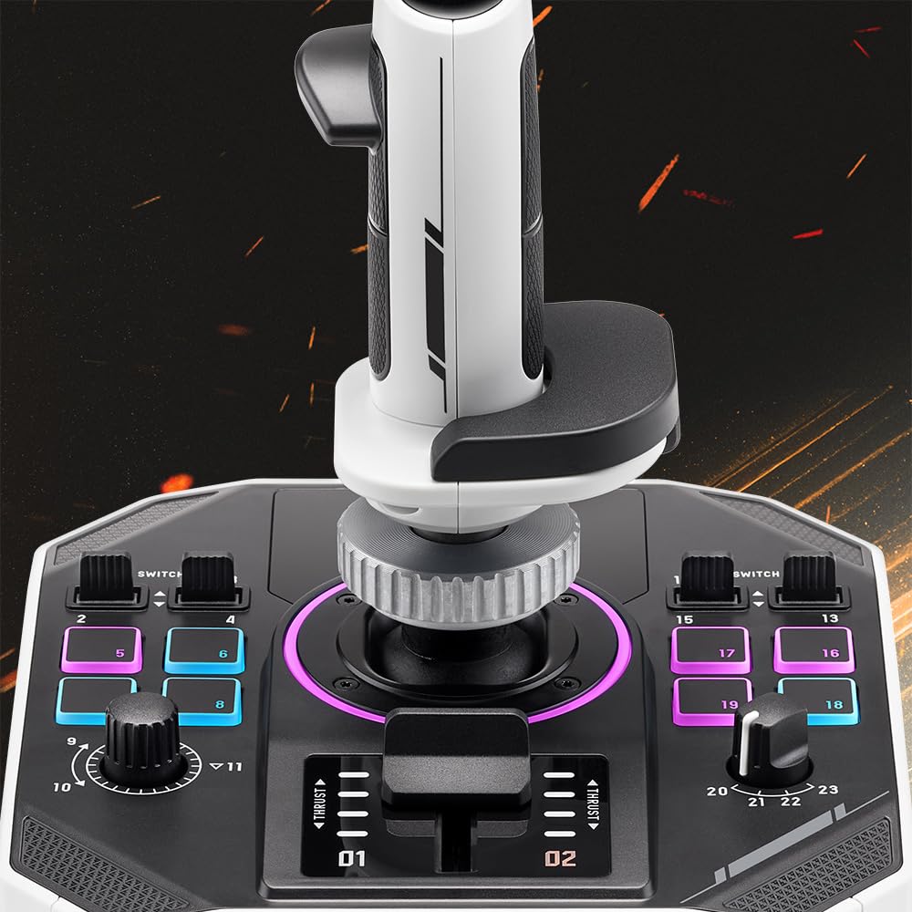 Thrustmaster Sol-R 1 Flightstick - The joystick for combat and space exploration on PC