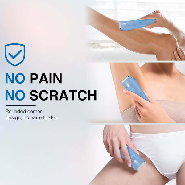 Manscape Trimmer for Men, VIKICON Pubic/Body Hair Trimmer, Electric Ball Trimmer for Private Parts, IPX7 Waterproof Body Goomer Shavers, USB-C Charging, Gifts for Men, New HT871