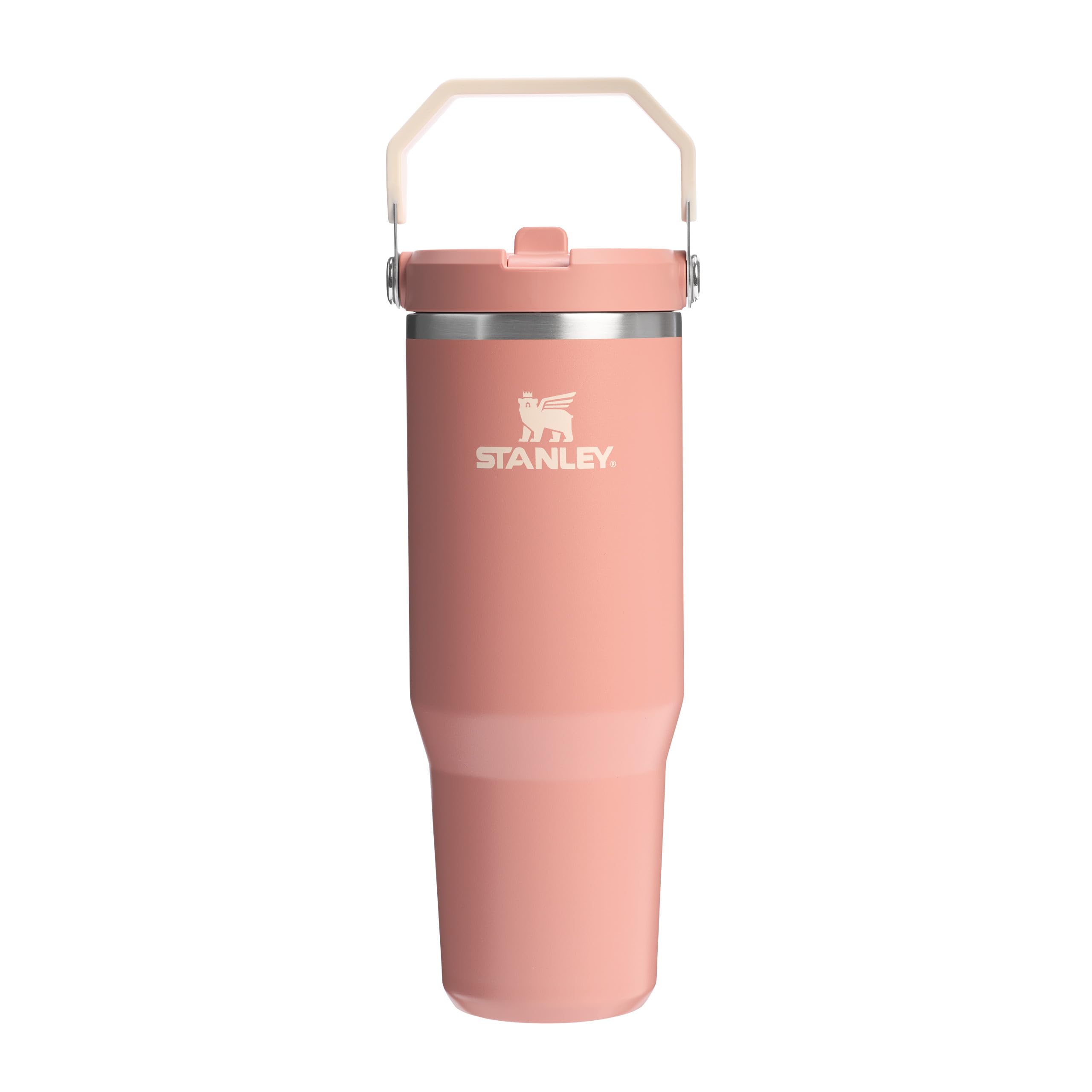 Stanley Flip Straw Tumbler 1.0 Water Bottle With Straw 0.89L - Keeps Cold For 12+ Hours - Easy To Carry - Dishwasher Safe - Stainless Steel Thermal Flask - BPA-Free Travel Mug - Navy