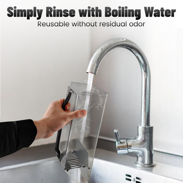 Humane Rat Traps - Transparent Humane Mouse Traps, Effective Mouse Traps for Indoors/Outdoor Rat, Humane Mice Trap, Reusable & Washable Mousetraps Safety for Children and Pets 1230