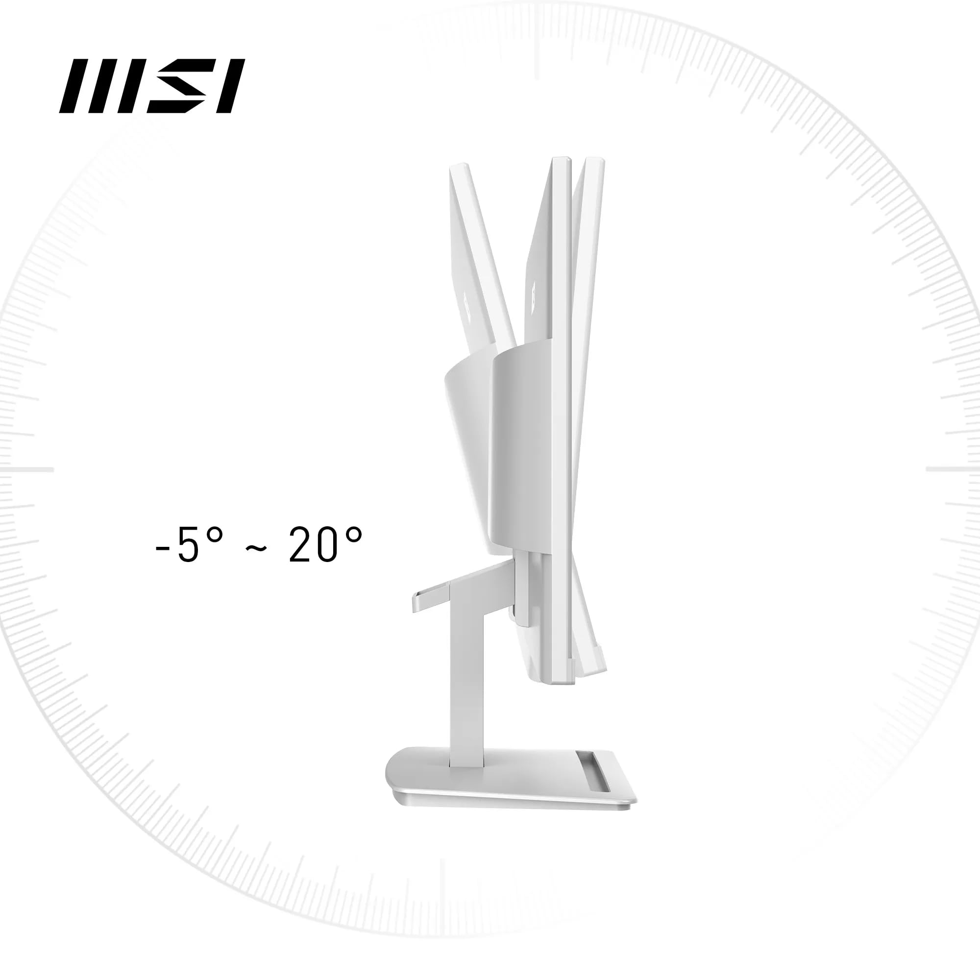 MSI PRO MP273QW E2 27 Inch WQHD Office Monitor - 2560 x 1440 IPS Panel, 100 Hz, Eye-Friendly Screen, Built-in Speakers, Tilt-Adjustable - HDMI 2.0b, DP (1.2a)