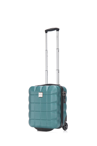 ATX Luggage Suitcase Large on 4 Dual Spinner Wheels Super Lightweight ABS Hard Shell Hold Check in with Built-in TSA Lock (Orange, 110 Liter)