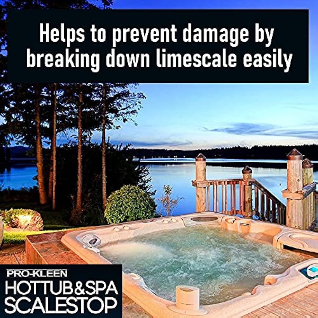 5L of Pro-Kleen ScaleStop Hot Tub & Spa Descaler - Limescale Removal & Prevention Inhibitor