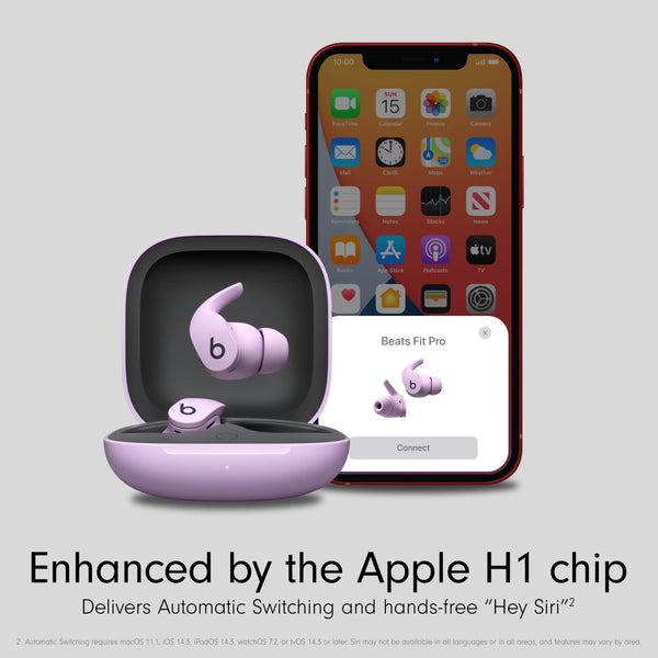 Beats Fit Pro – True Wireless Noise Cancelling Earbuds – Active Noise Cancelling - Sweat Resistant Earphones, Compatible with Apple & Android, Class 1 Bluetooth®, Built-in Microphone – Black