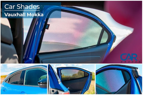 CAR SHADES Set (rear side doors) compatible with Opel Mokka 5 doors 2020- (2-pieces)