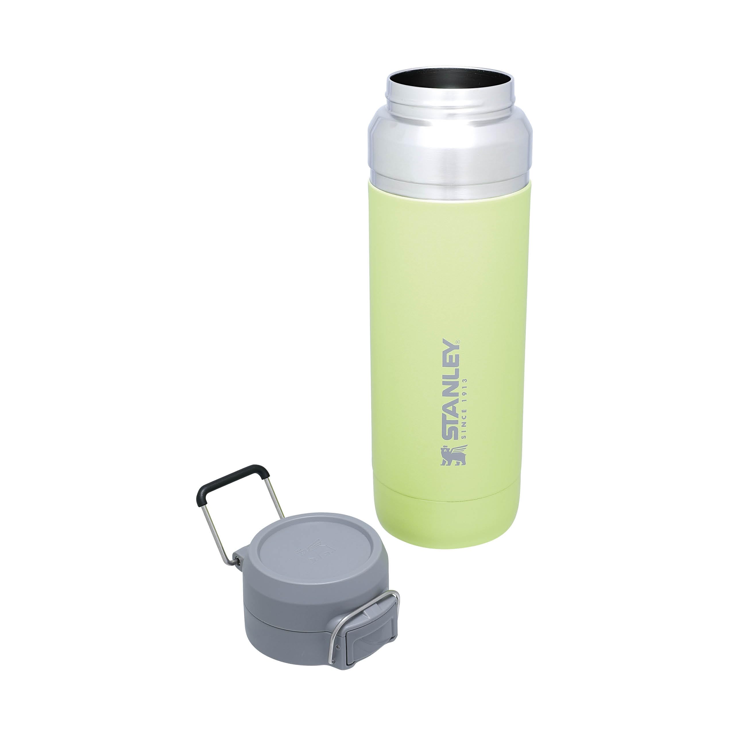 STANLEY Quick Flip Stainless Steel Water Bottle 0.47L - Keeps Cold For 7 Hours - Leakproof - BPA-Free Thermal Flask - Dishwasher Safe - Cup Holder Compatible