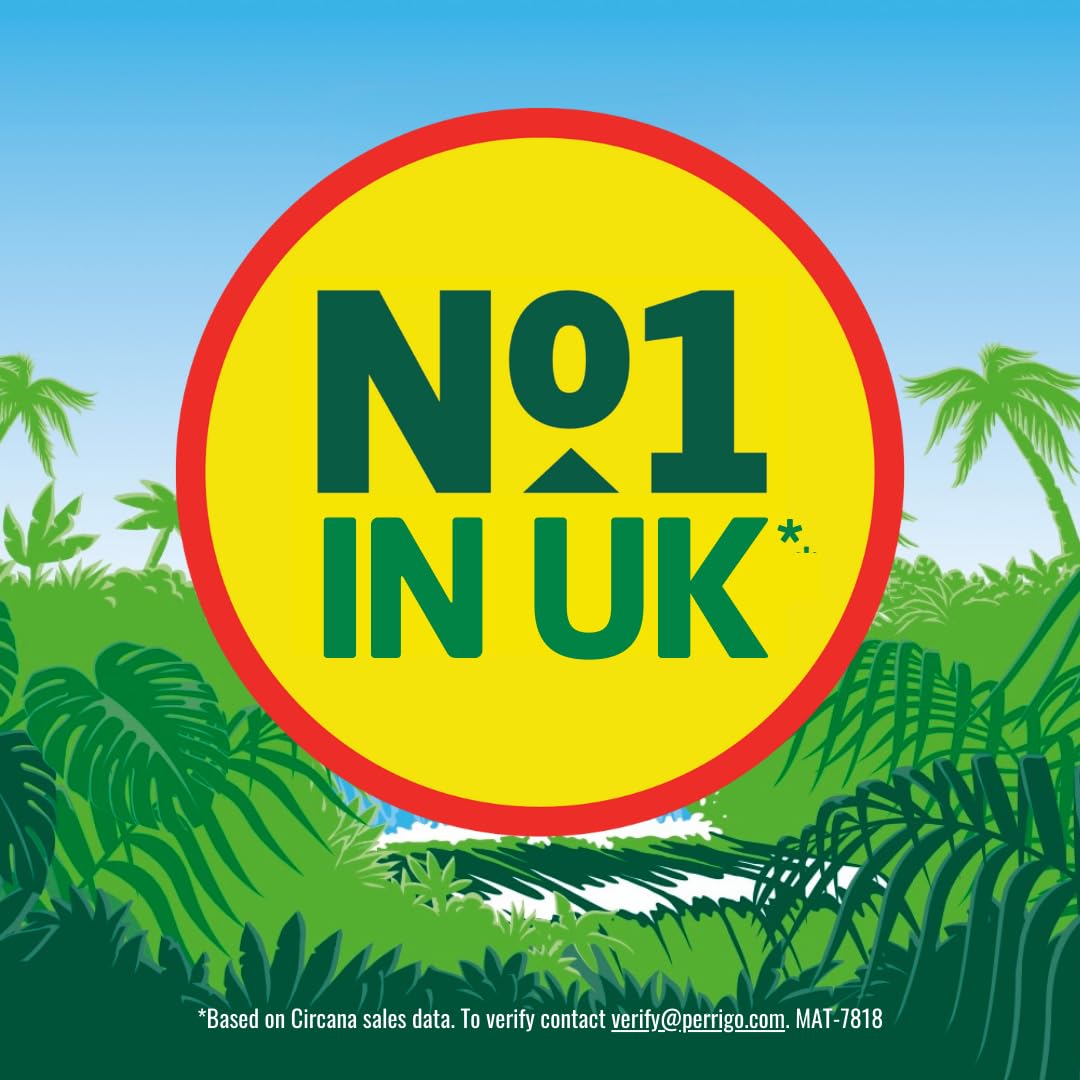 Jungle Formula Maximum Strength Insect Repellent Aerosol Spray (125ml - 50% DEET) - Up To 9 Hour Protection Against Mosquitoes, Ticks & Biting Insects - Mosquito Repellent For Travel & Domestic Use