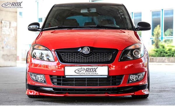 RDX Racedesign Front spoiler Vario-X compatible with Skoda Fabia II 5J Monte Carlo 2010-2014 (PU)