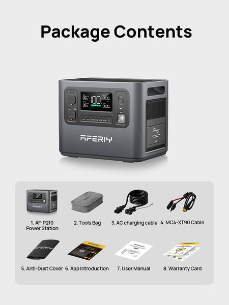 AFERIY Portable Power Station 800W, 512Wh Portable Power Station LiFePo4 Battery, 1-Hour Fast Charging, AC 220V-240V, UPS, 3500+ Charge Cycles, Solar Generator for Outdoor Camping/RV/Home Backup