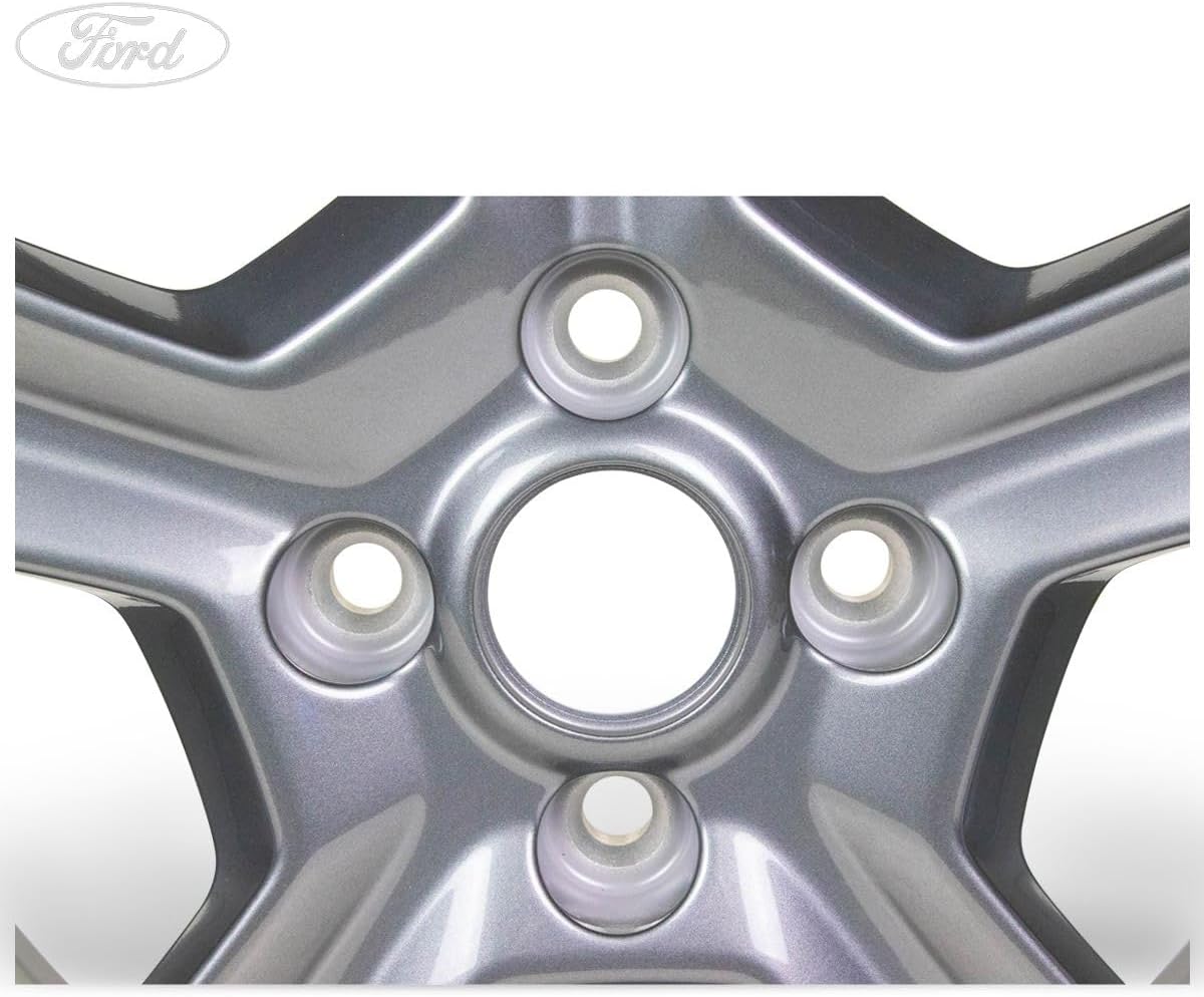 Ford Genuine Fiesta MK7 17" Alloy Wheel 5 Spoke Rock Metallic 2014-2017 2036598