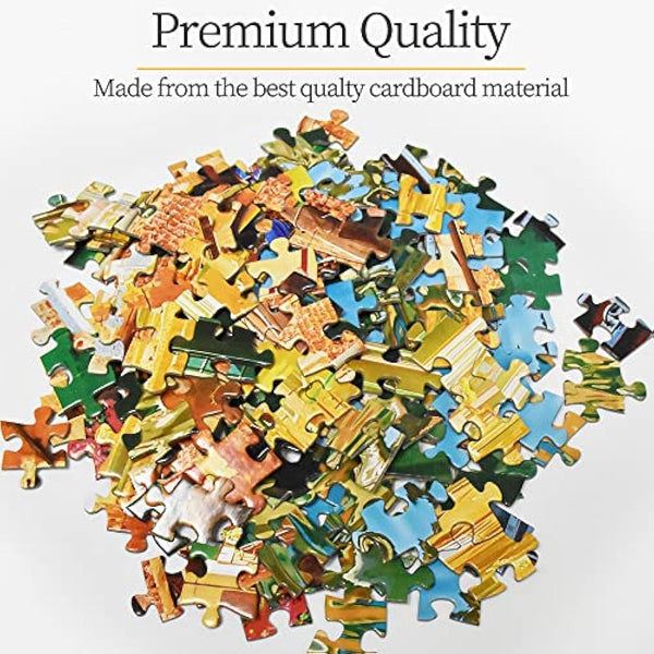 Jigsaw Puzzles for Adults 1000 Piece Jigsaw Puzzles for Adult,JigsawPuzzle 1000 Pieces for Adults Challenging Puzzle Games（Beautiful scenery of Venice canals）