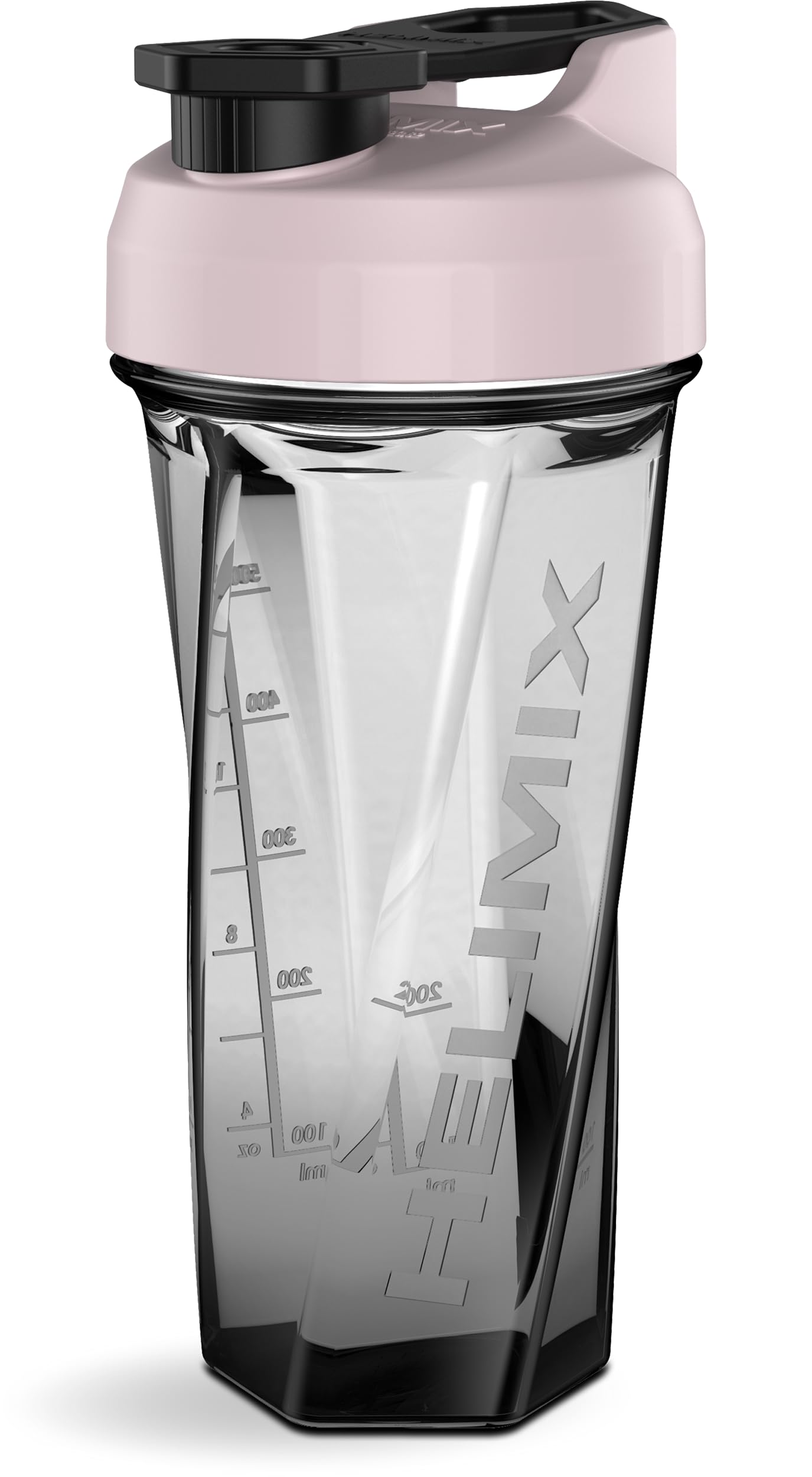 Helimix 2.0 Vortex Blender Shaker Bottle 828 ml - No Blending Ball or Whisk - USA Made - Portable Pre Workout Whey Protein Drink Cup - Mixes Cocktails Smoothies Shakes - Top Rack Safe