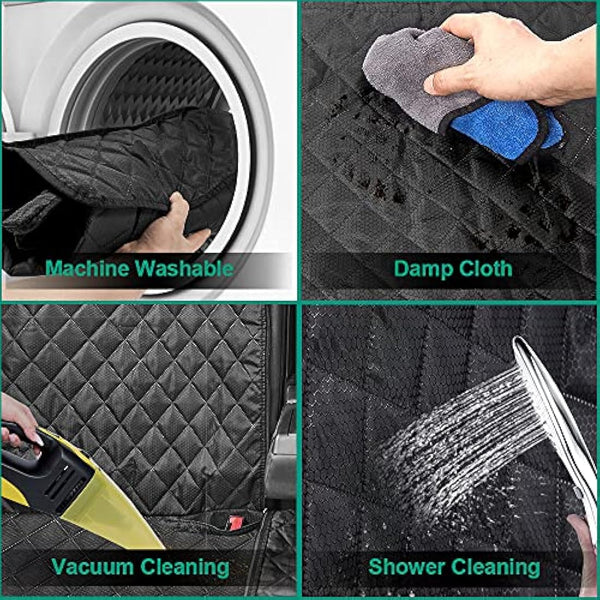 ANOSOSPECIAL Dog Car Back Seat Cover for Kids,Non Stick Fur Rear Seat Protector for Pet,Nonslip Waterproof Universal Fit Interior Backseat Covers for Auto Van SUV