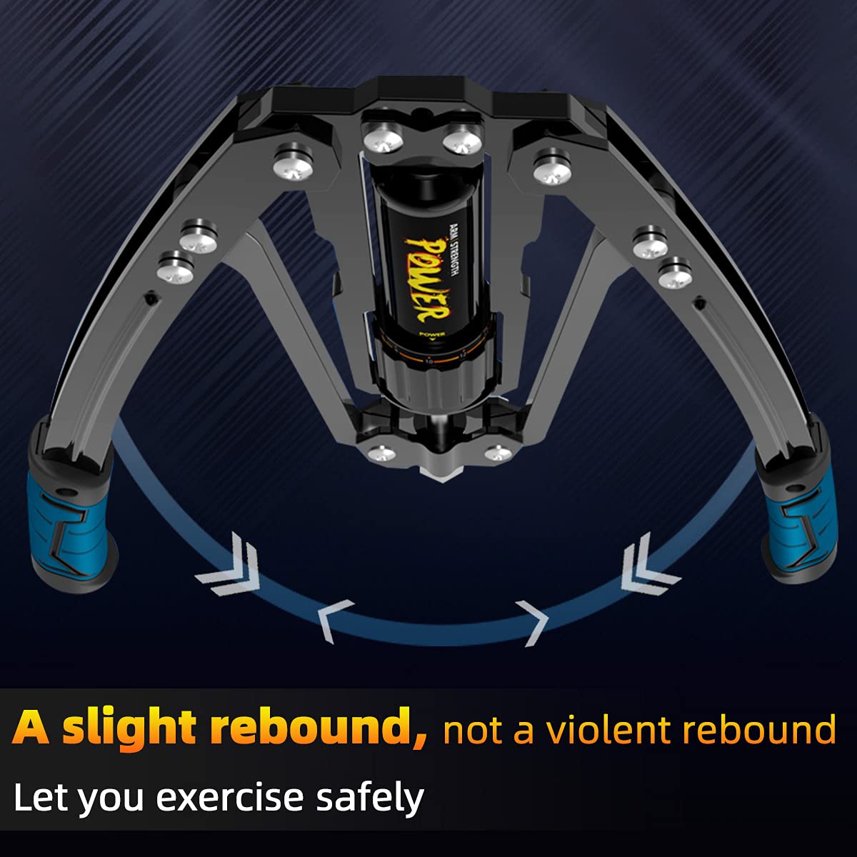 Adjustable Arm Exerciser Hydraulic Power Twister, Chest Arm Muscle Training Machine Expander, Adjustable Hydraulic Pressure 20-200kg,Upper Body